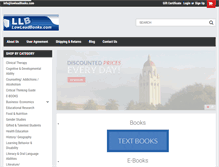Tablet Screenshot of lowleadbooks.com